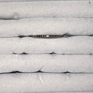 XIV Karat Black Diamond Stacking Black Diamond Ring 5.5